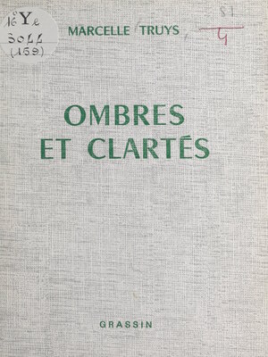 cover image of Ombres et clartés